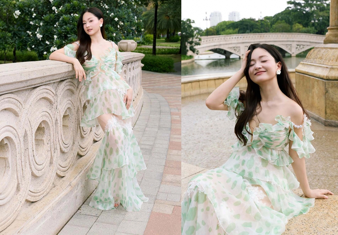 Lan Phương được khen tràn sức sống hậu ly hôn.