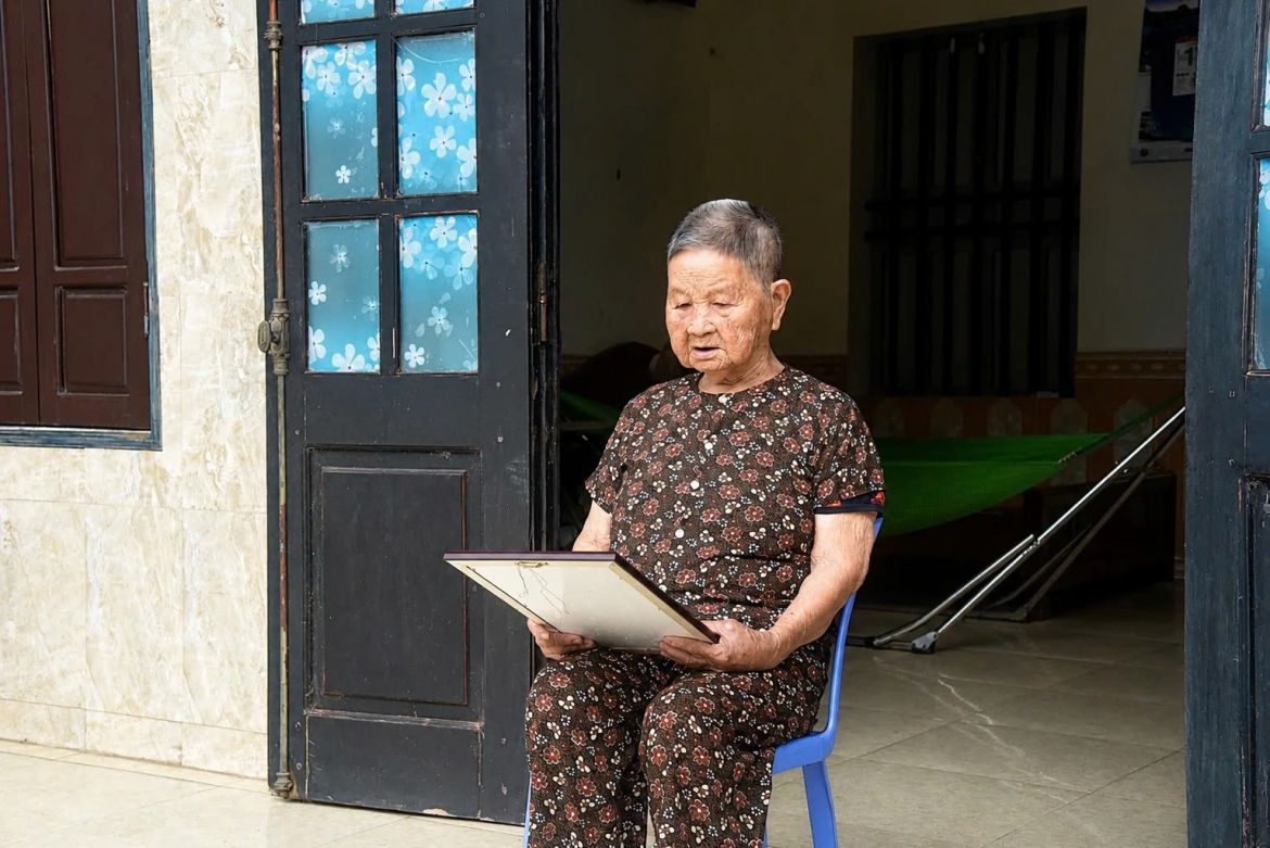 Mẹ Việt Nam Anh hùng Trần Thị Đèo.