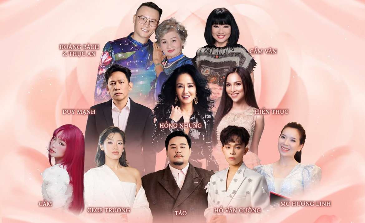 Hồng Nhung, Hồ Văn Cường cùng dàn nghệ sĩ nhiều thế hệ góp mặt trong chương trình Mẹ là tình yêu mùa 6.