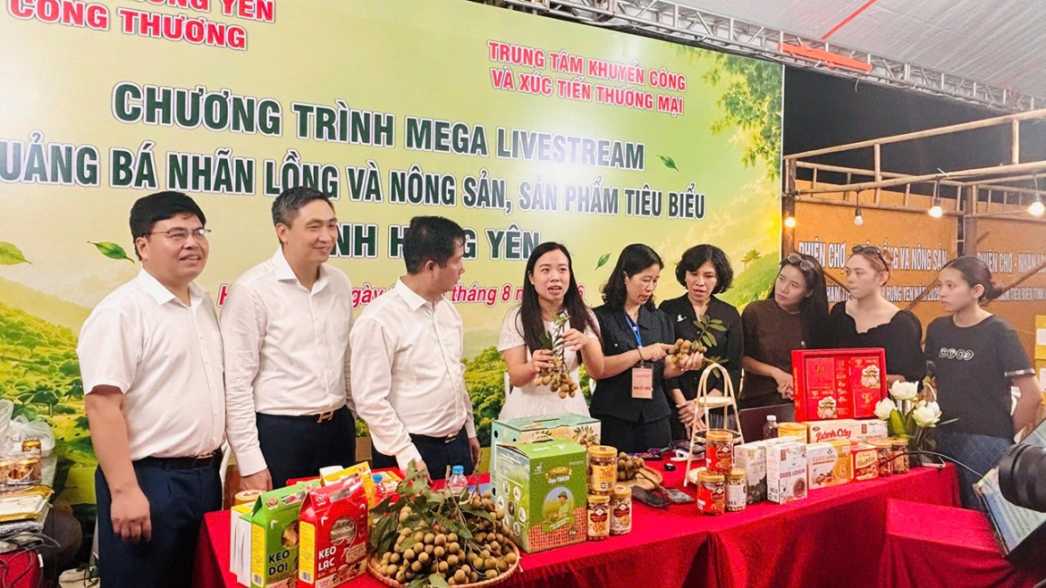 Lễ hội và xúc tiến thương mại Nhãn lồng Hưng Yên năm 2026. Ảnh: Cục TMĐT