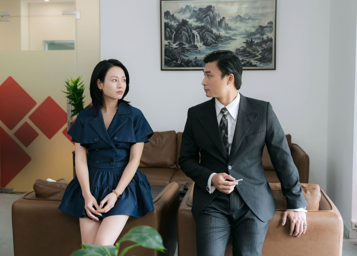 Duy Hưng và Việt Hoa lần đầu kết đôi trên màn ảnh trong Lửa trắng.