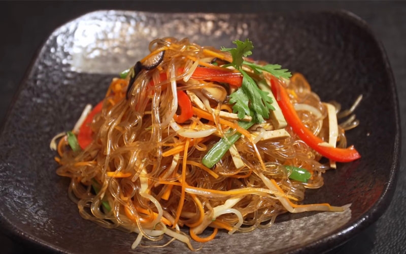 Miến xào chay đơn giản, dễ làm