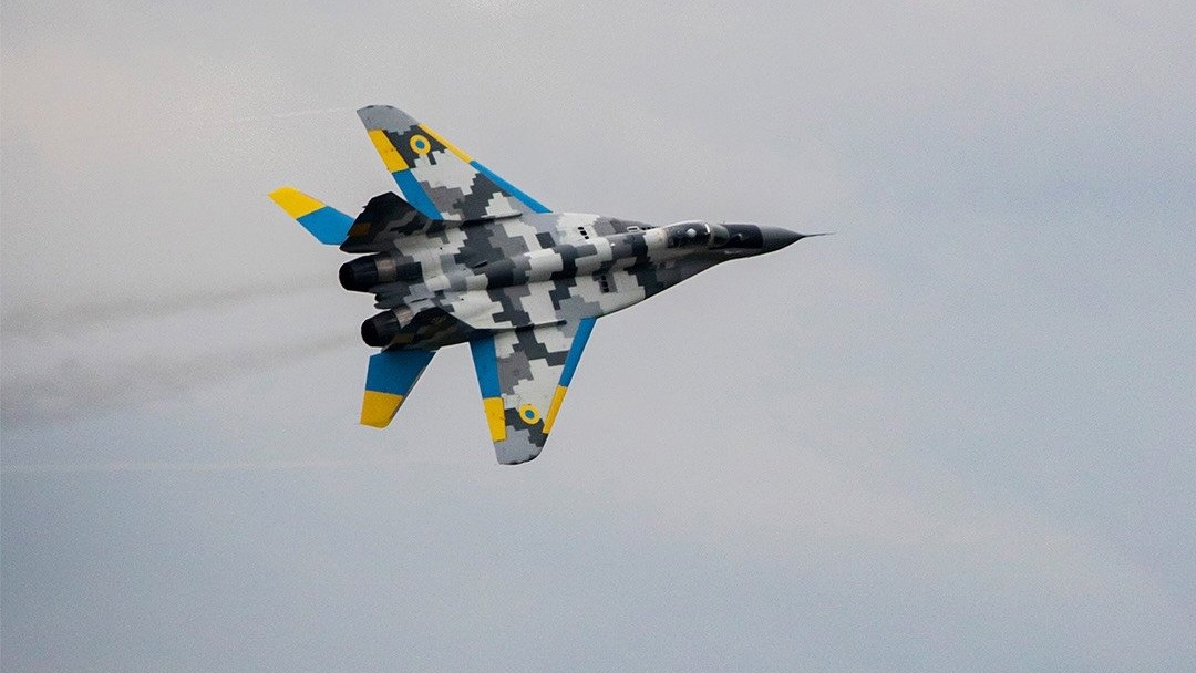 Một chiếc MiG-29 của Ukraine. Ảnh: X