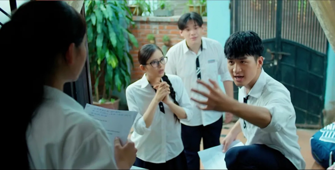 Dàn diễn viên trẻ mang đến vẻ hồn nhiên, trong trẻo cho giai đoạn học đường trong “Mùa hè năm ấy”.