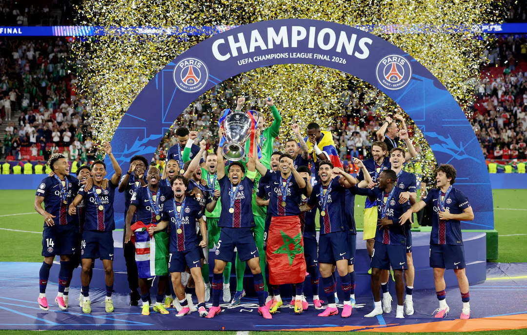 PSG đứng trước cơ hội san bằng thành tích của Real Madrid (Ảnh: Reuters).