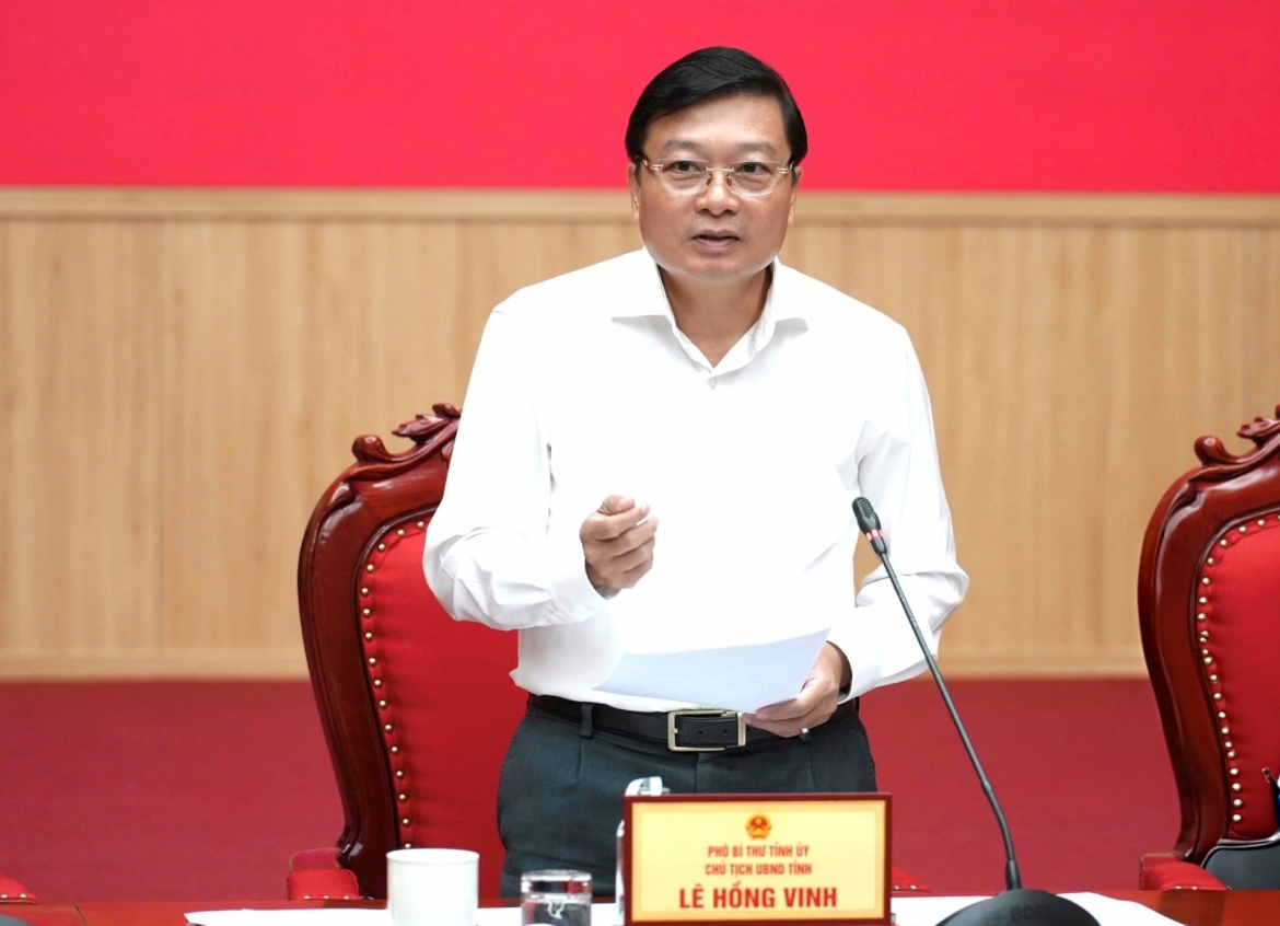 Ông Lê Hồng Vinh, Chủ tịch UBND tỉnh Quảng Trị