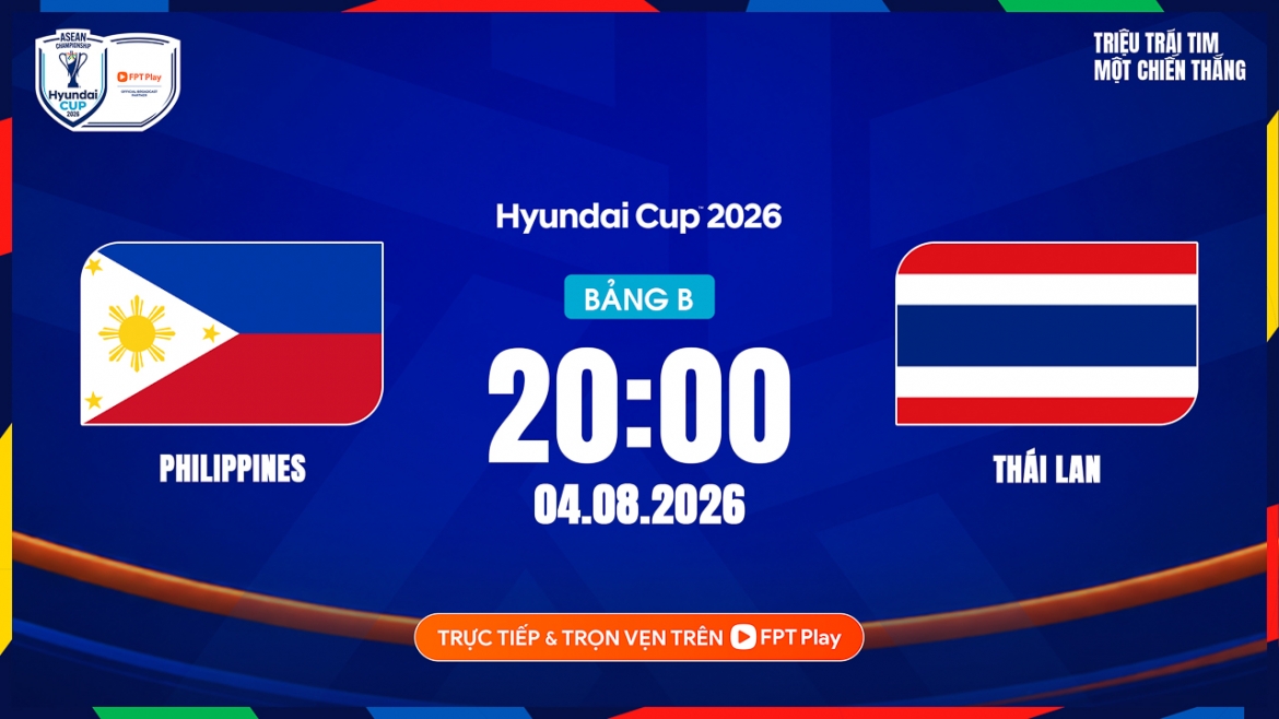 Trận đấu giữa hai đội tuyển Philippines vs Thái Lan được đánh giá sẽ đầy kịch tính.