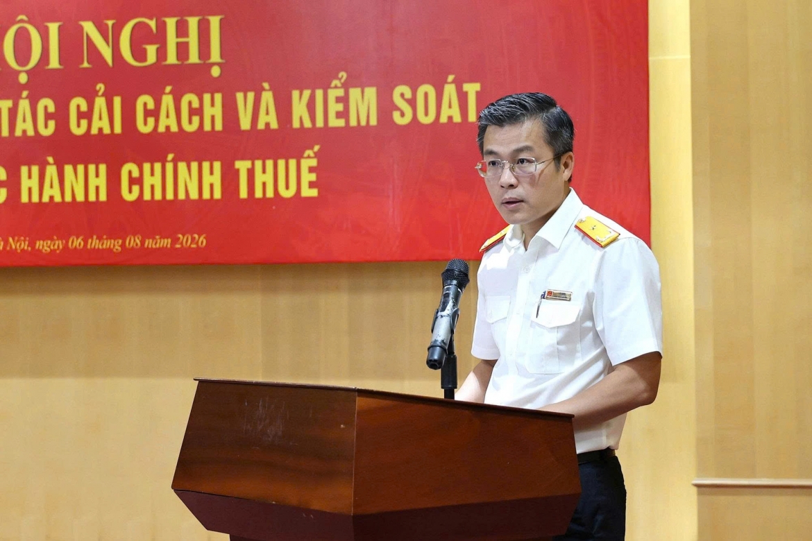 Phó Cục trưởng Lê Long phát biểu khai mạc hội nghị