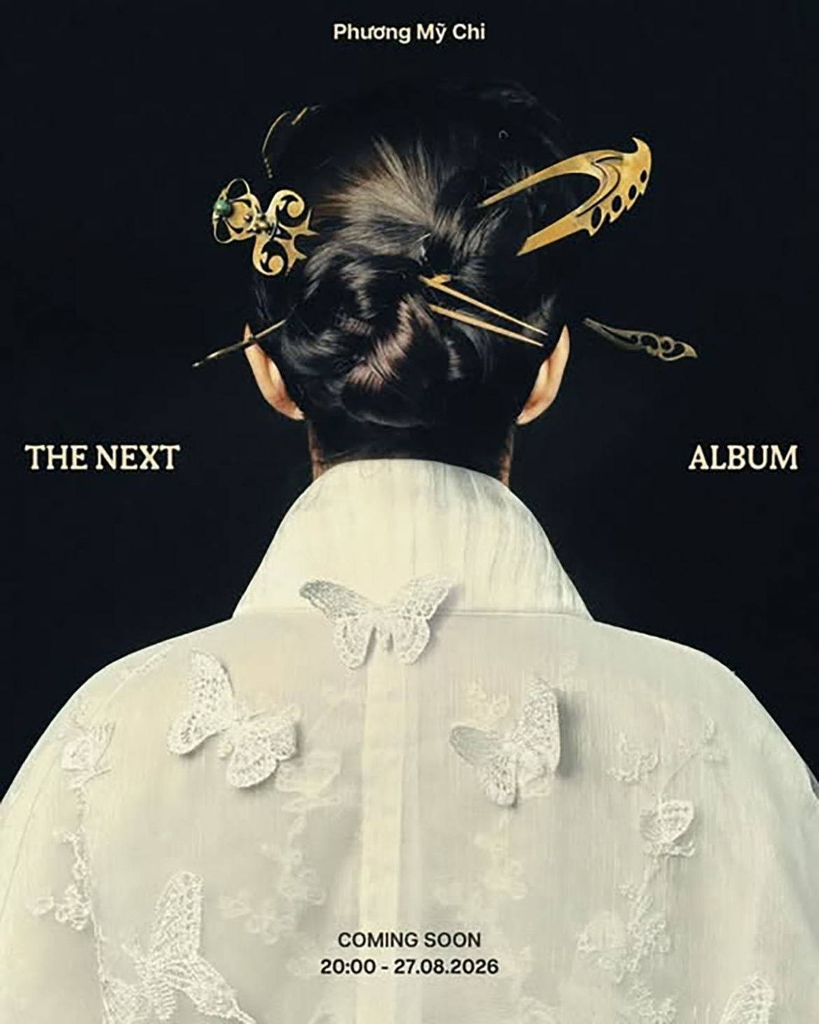 Poster giới thiệu album mới của Phương Mỹ Chi.