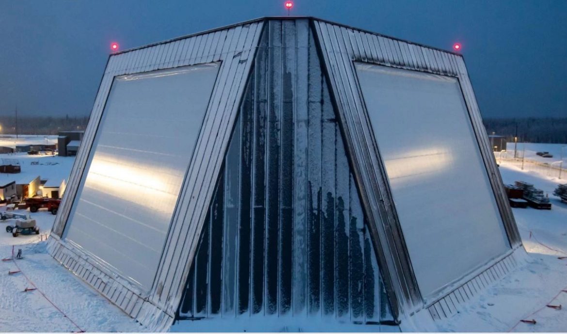 Hệ thống radar LRDR. Ảnh: Lực lượng Không gian Mỹ