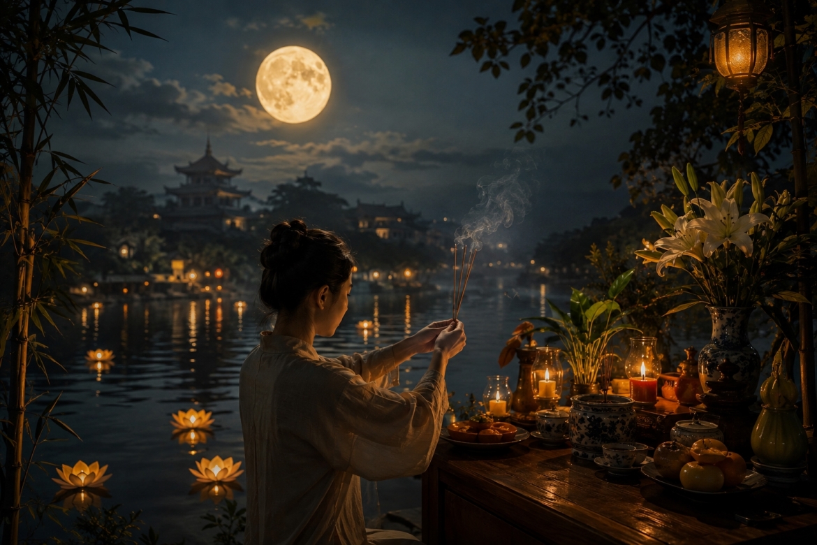 Rằm tháng Bảy là dịp để mỗi người trở về với những giá trị thân thuộc của gia đình và cội nguồn.