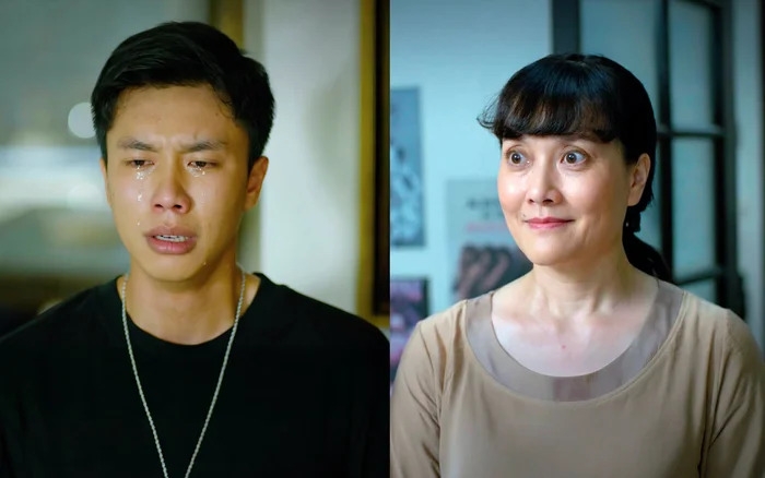 Vân Dung viết: "Biểu cảm của mẹ Vân Dung khi xem Long Vũ diễn Mùa hè năm ấy. Mọi người cứ khen 'diễn như không diễn', còn Dung thì thấy... nó có phải diễn đâu. Ở nhà mỗi lần khóc, cái mặt nó cũng y như thế này!".