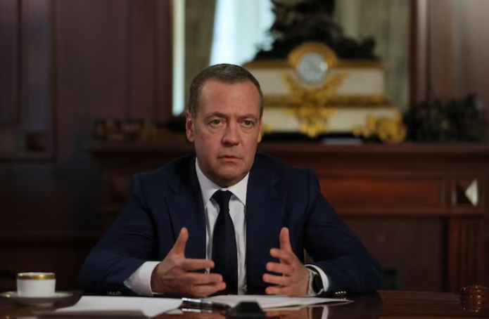 Phó Chủ tịch Hội đồng An ninh Nga Dmitry Medvedev. (Ảnh: Reuters)
