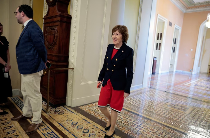 Chủ tịch Ủy ban Chuẩn chi Thượng viện Susan Collins. (Ảnh: Reuters)