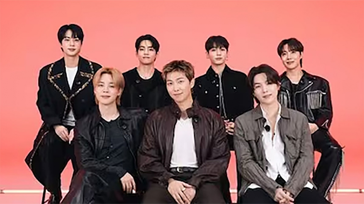 Nhóm nhạc BTS đã lập thêm một cột mốc đáng nhớ trên bảng xếp hạng Billboard Hot 100. (Ảnh: BigHit Music)