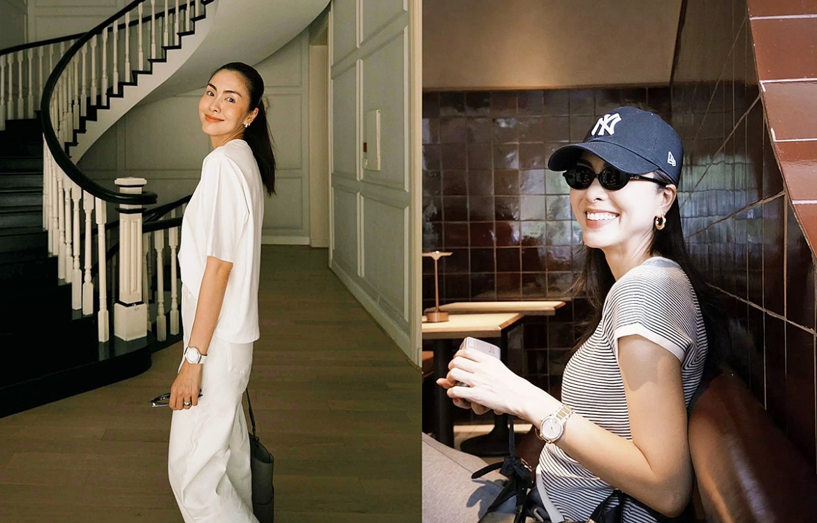 Tăng Thanh Hà chuộng những mẫu đồng hồ nạm kim cương trị giá hàng tỷ đồng, tạo điểm nhấn phong cách.