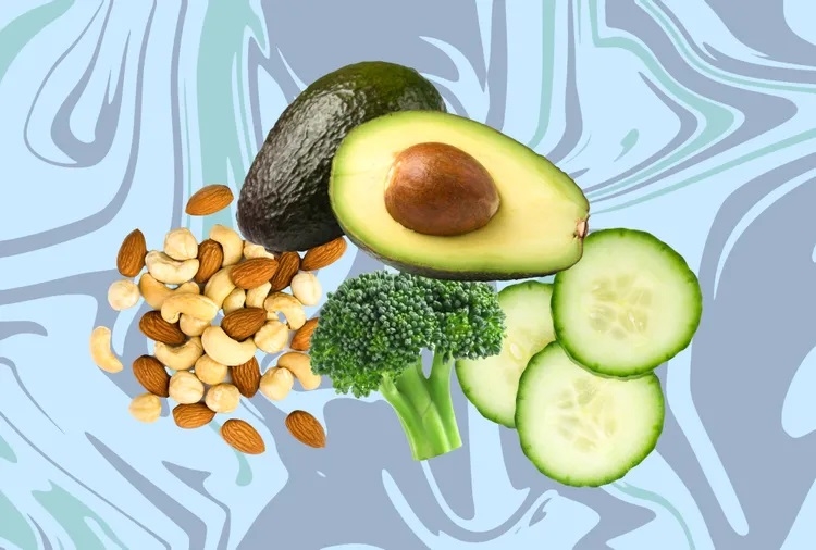 Một bữa ăn có nhiều chất xơ, protein và chất béo lành mạnh có xu hướng giúp đường huyết ổn định hơn (ảnh Getty Images)