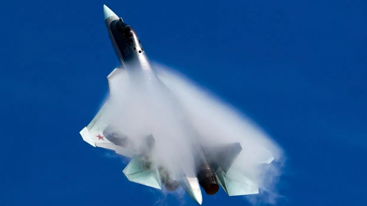 Tiêm kích Su-57 của Nga. Ảnh: Sputnik
