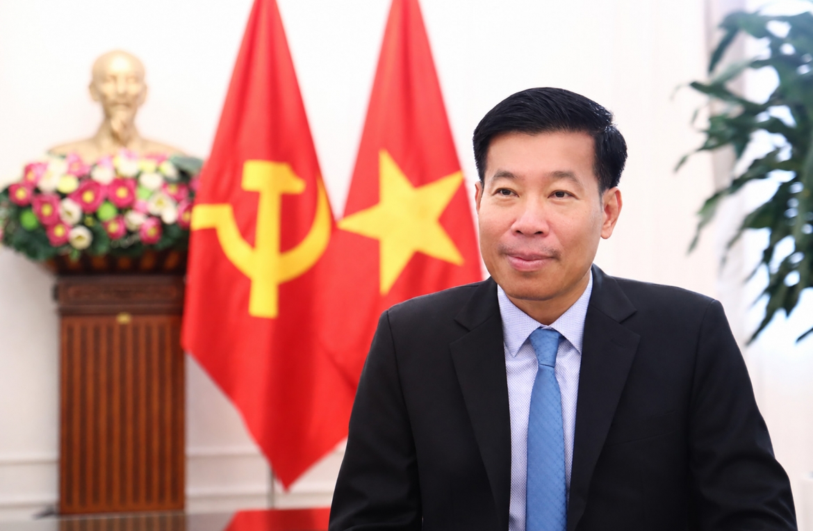 Thứ trưởng Bộ Ngoại giao Nguyễn Mạnh Cường.