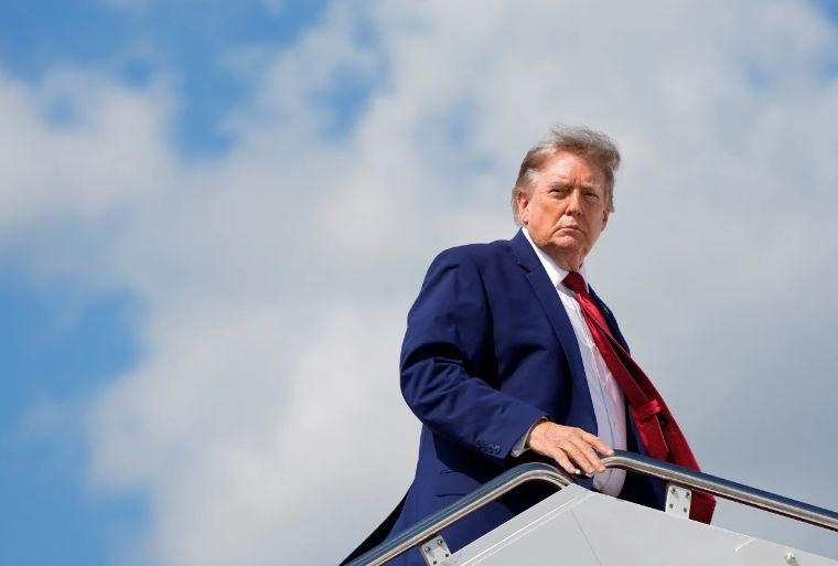 Tổng thống Trump. Ảnh: AP