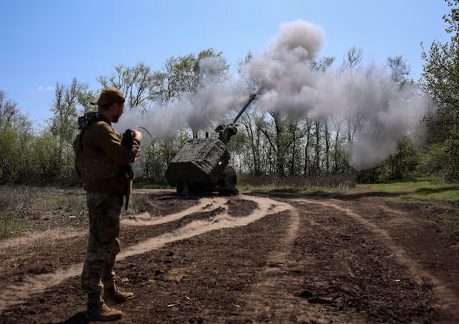 Ukraine tuyên bố kiểm soát bán đảo Kinburn, cắt đứt tuyến hậu cần của quân Nga. Ảnh: Reuters