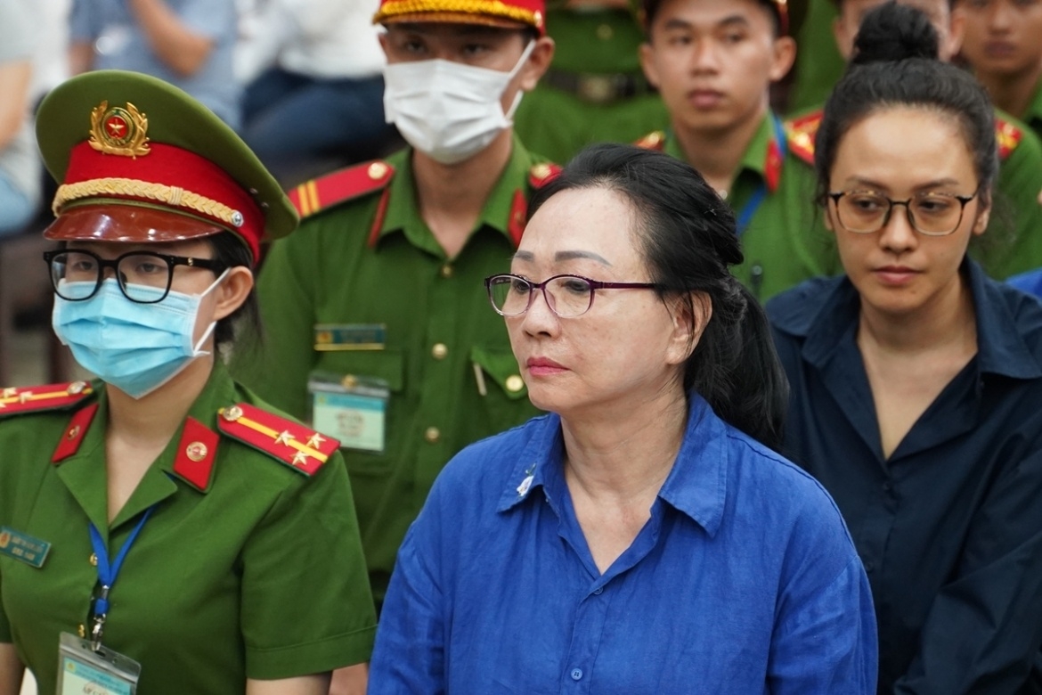 Bà Trương Mỹ Lan - cựu Chủ tịch Tập đoàn Vạn Thịnh Phát.