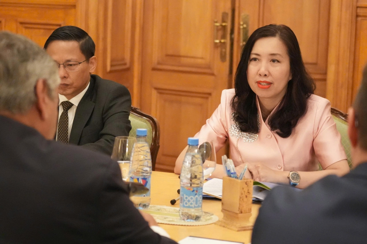 Thứ trưởng Bộ Ngoại giao Lê Thị Thu Hằng khẳng định Liên bang Nga đã, đang và sẽ tiếp tục là một trong những đối tác quan trọng nhất của Việt Nam