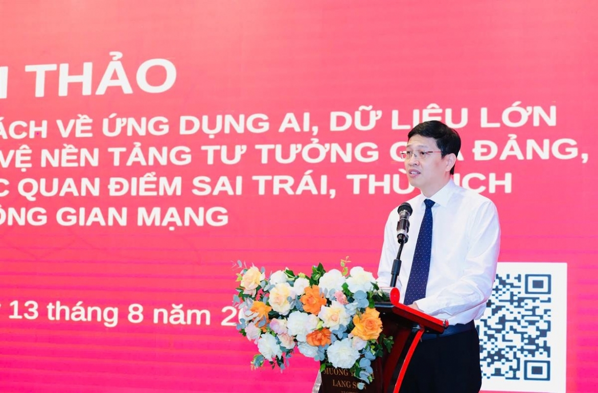 TS.Vũ Hoàng Anh, Phó Bí thư Tỉnh ủy Lạng Sơn cho biết, tỉnh đặc biệt quan tâm đổi mới phương thức tuyên truyền, nâng cao chất lượng nắm bắt, định hướng dư luận xã hội.