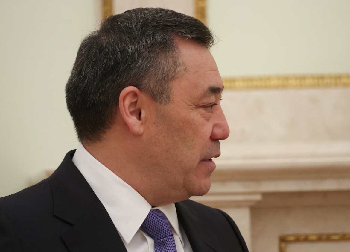Tổng thống Kyrgyzstan Sadyr Japarov. Nguồn: Reuters