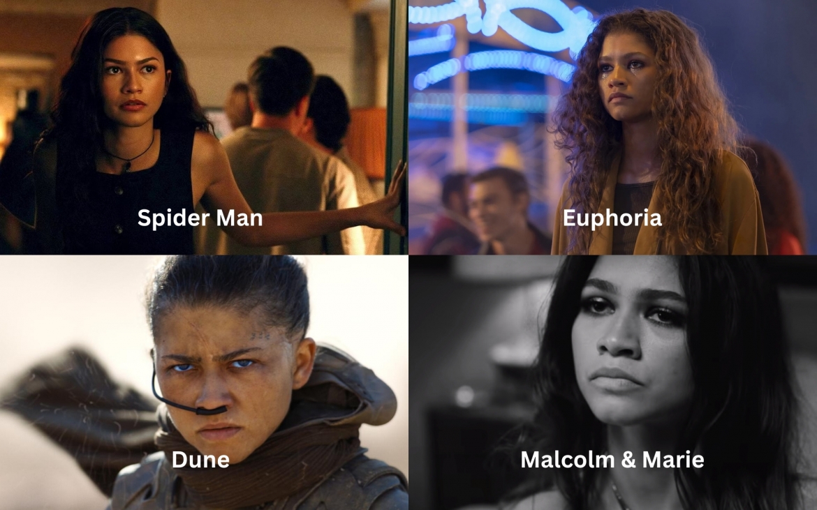 Zendaya bị nhận định diễn phim nào cũng giống nhau.