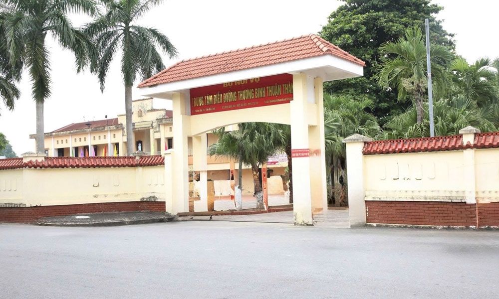 Trụ sở Trung tâm Điều dưỡng thương binh Thuận Thành 