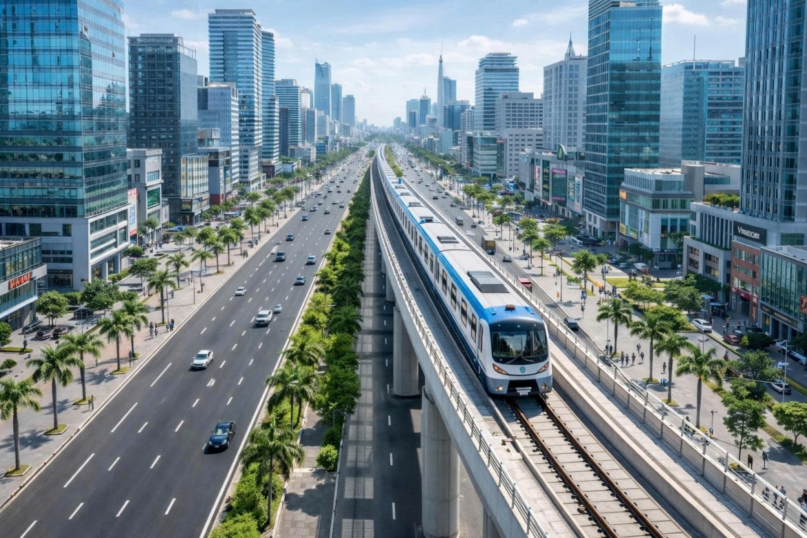 Metro mở ra dòng luân chuyển của dòng khách, dòng chuyên gia và dòng tiền khai thác thương mại tại các đô thị vệ tinh