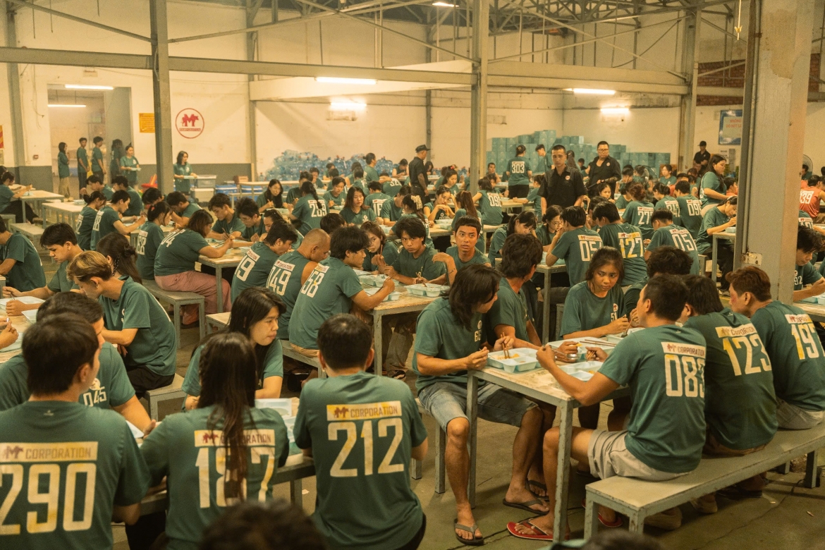 “Trại buôn người” khai thác câu chuyện về những con người bị đẩy vào hoàn cảnh khắc nghiệt và cuộc đấu tranh sinh tồn.