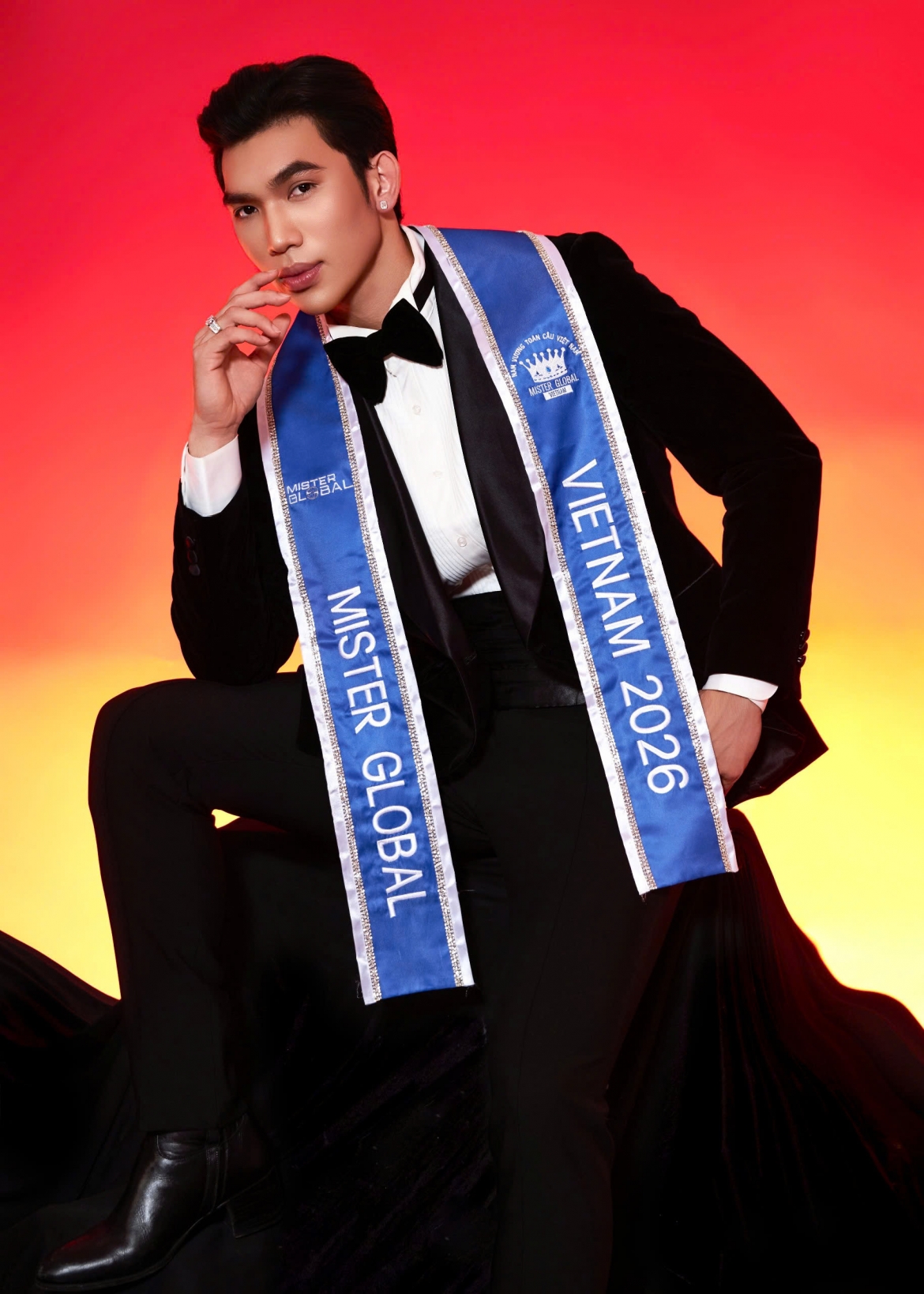 Trương Trọng Hiếu lên đường sang Thái Lan tham gia Mister Global 2026.