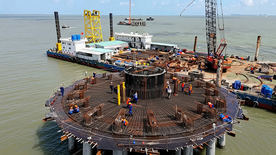 Công trình điện gió - lĩnh vực mà Vĩnh Long đang thu hút đầu tư