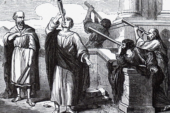 Các nhà thiên văn thiết kế lịch tuần theo quan sát của mặt trăng. (Ảnh: History Fact)