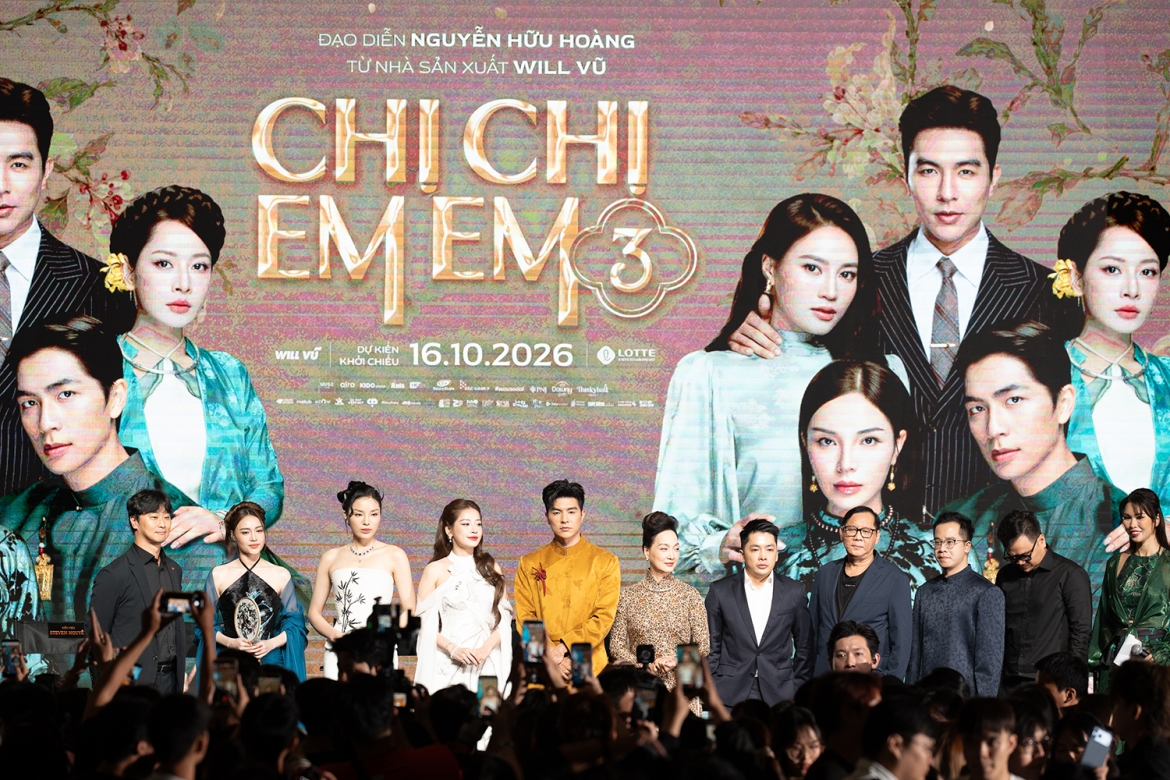 Dàn diễn viên “Chị chị em em 3” tại showcase
