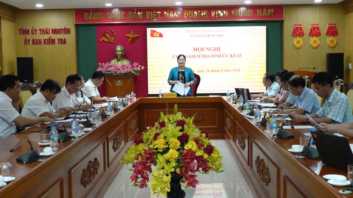 Ủy ban Kiểm tra Tỉnh ủy Thái Nguyên đề nghị kỷ luật 2 cán bộ vi phạm liên quan đến đất đai