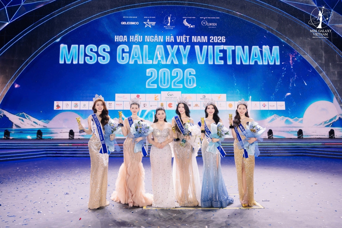 Top 5 Miss Galaxy Vietnam 2026