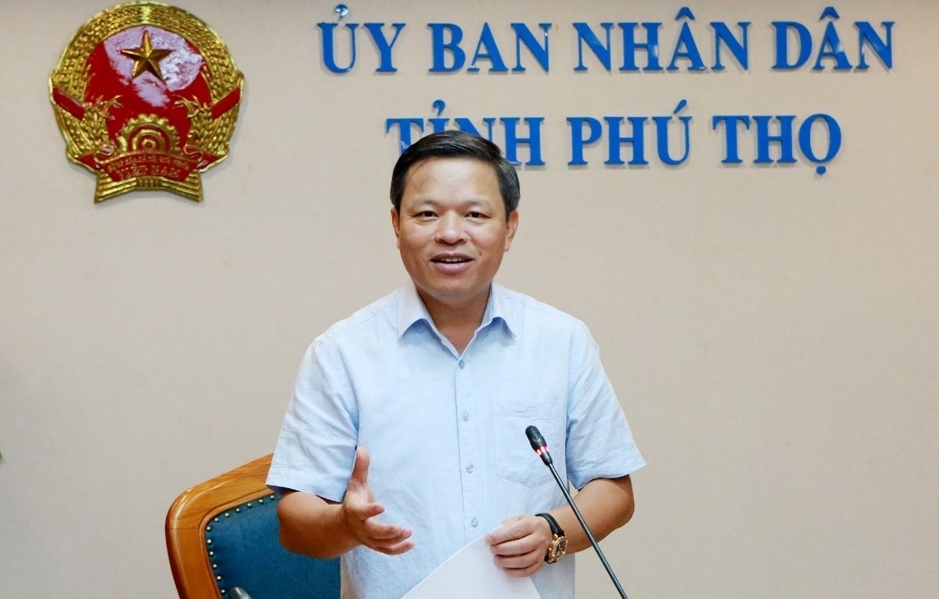 Phó Chủ tịch UBND tỉnh Phú Thọ Phan Trọng Tấn (Ảnh: Ngọc Kiên)
