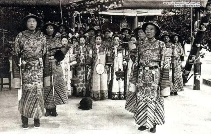 Hoạn quan thời nhà Thanh tại Trung Quốc. (Ảnh: PictureChina)