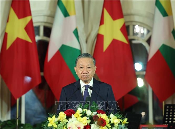 Tổng Bí thư, Chủ tịch nước Tô Lâm phát biểu (Ảnh: Thống Nhất/TTXVN)