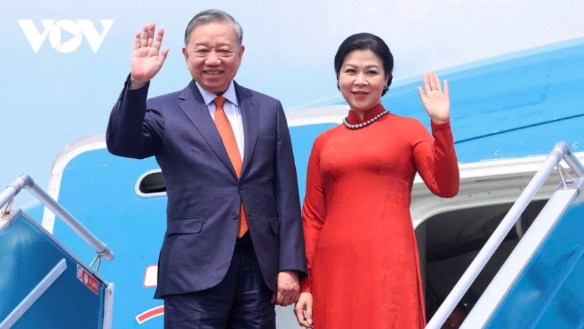 Tổng Bí thư, Chủ tịch nước Tô Lâm và Phu nhân