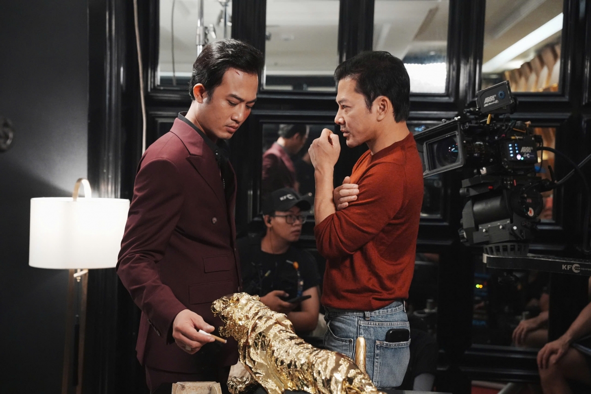 Doãn Quốc Đam là một trong những diễn viên tham gia Trên con đường mới.