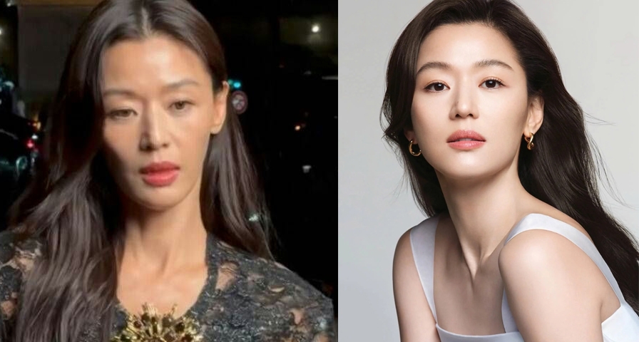 Jun Ji Hyun gây tranh luận vì diện mạo tại show Saint Laurent. Nhiều khán giả bênh vực vẻ đẹp tự nhiên của nữ diễn viên.