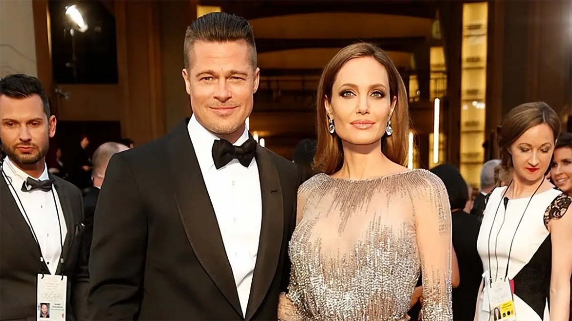 Brad Pitt và Angelina Jolie. (Ảnh: Wire Image)