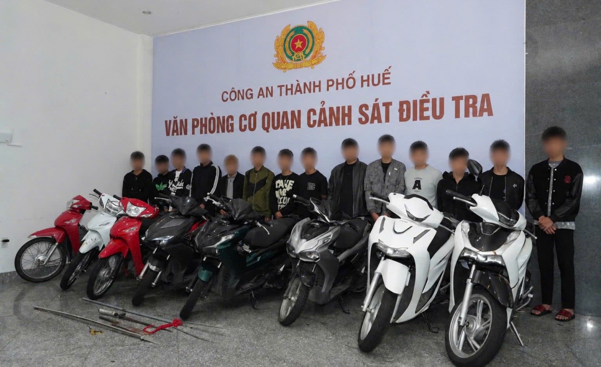 Các bị can bị khởi tố về hành vi "Gây rối trật tự công cộng"