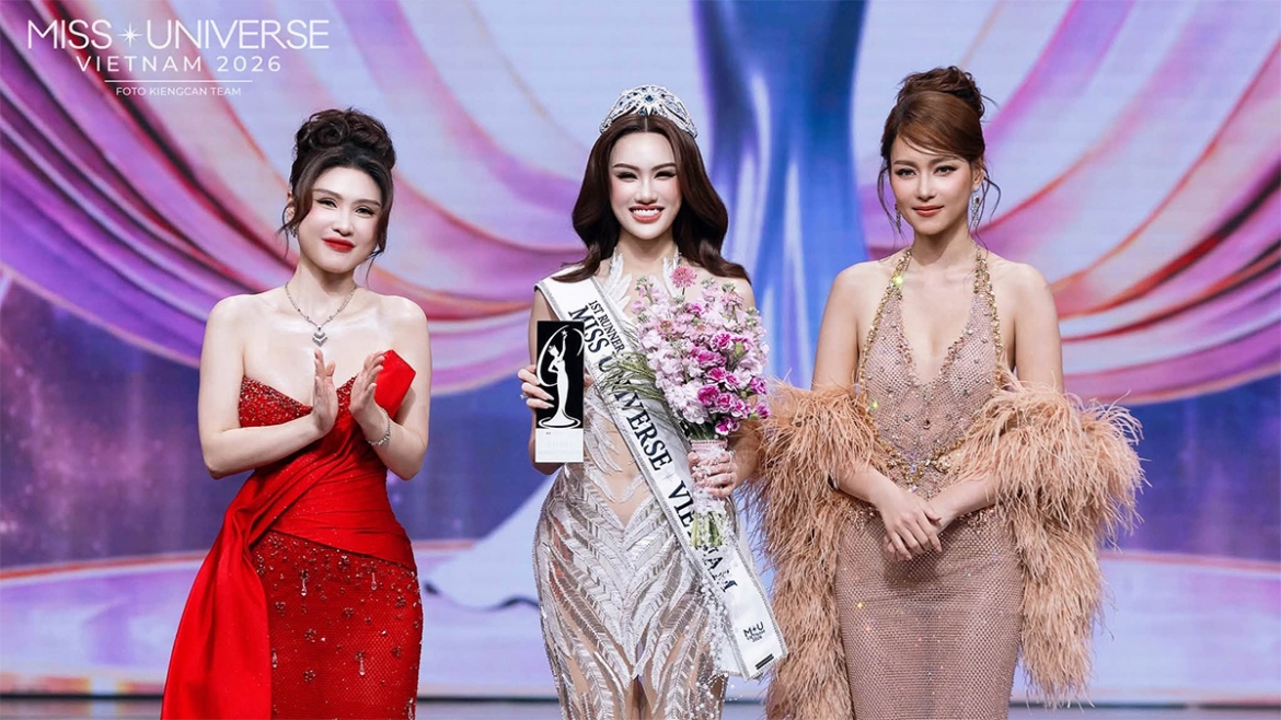 Á hậu 1 Miss Universe Vietnam - Trịnh Mỹ Anh. (Ảnh: FBNV)