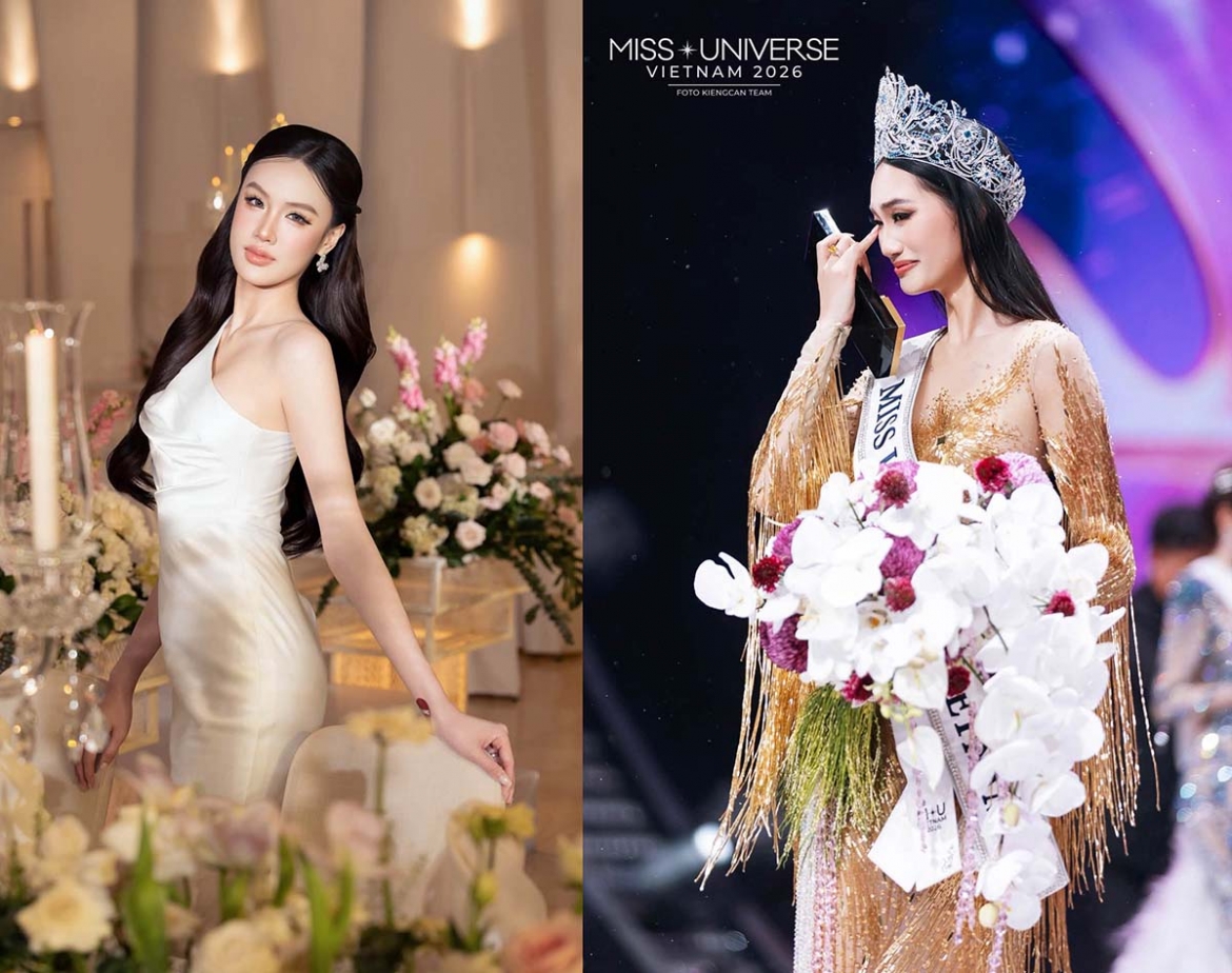 Ban Tổ chức Miss Universe Vietnam 2026 quyết định xử lý các cá nhân liên quan vụ việc lộ thông tin nhóm chat nói xấu thí sinh. Theo đó, Hoa hậu Nguyễn Quỳnh Anh và Á hậu Trịnh Mỹ Anh phải nộp phạt, bị cấm diễn.
