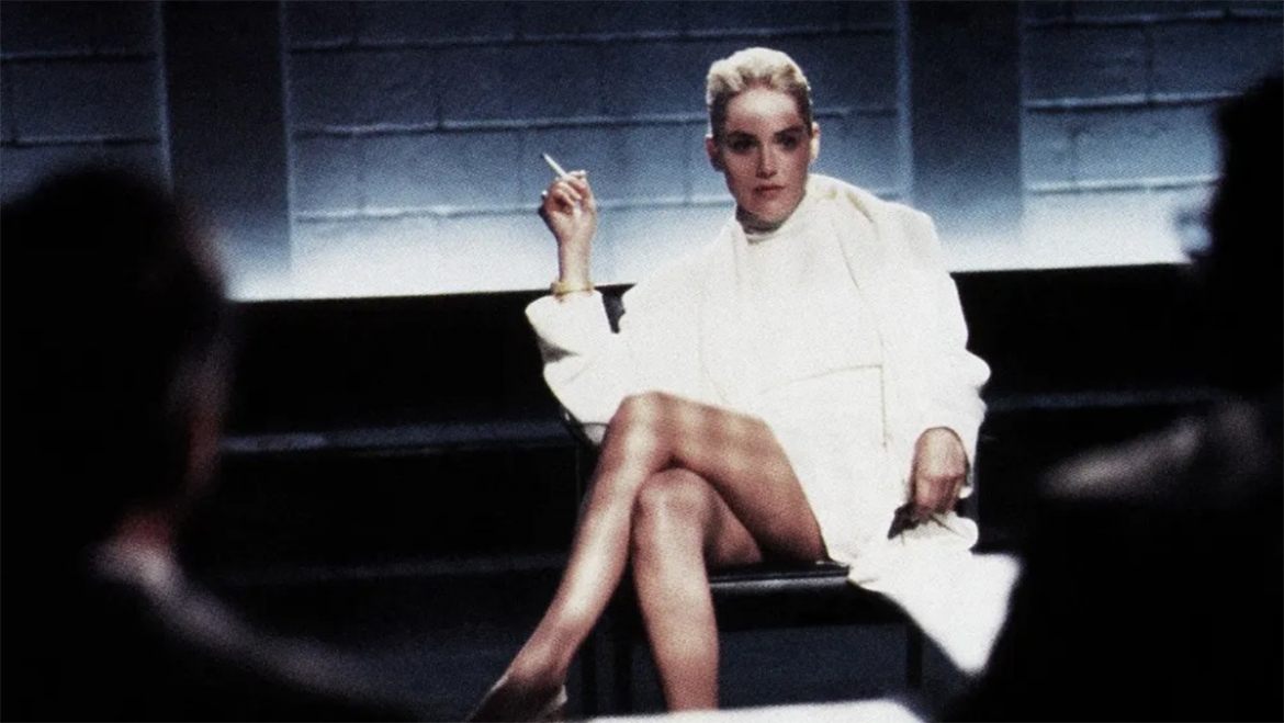 Sharon Stone trong phim Basic Instinct. (Ảnh: Everett Collection)